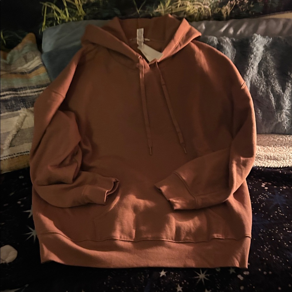 Victoria's Secret Womens Rust Hoodie